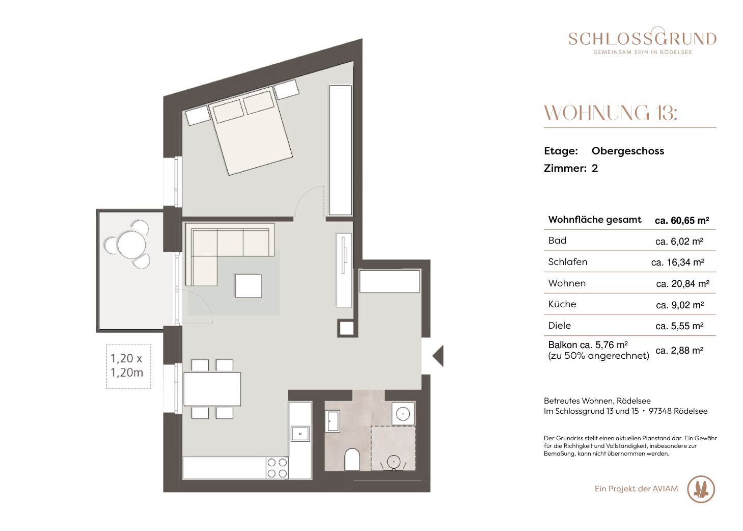 Grundriss Wohnung 13